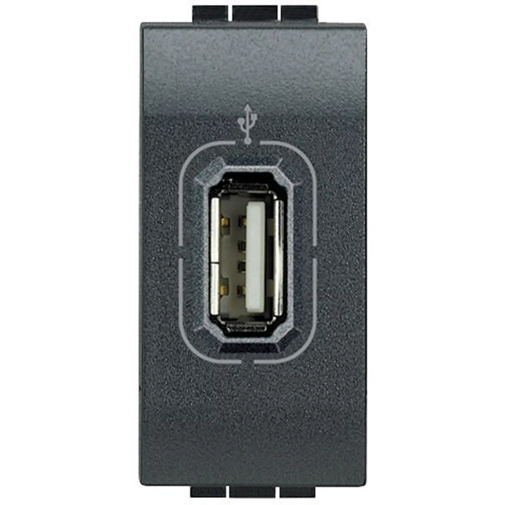 Livinglight Разъём USB, Цвет антрацит L4285 Legrand