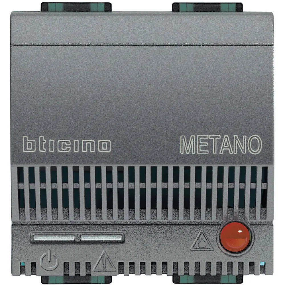 Methane detector with light and sound alarm (85dB), 12V power supply, 2 modules