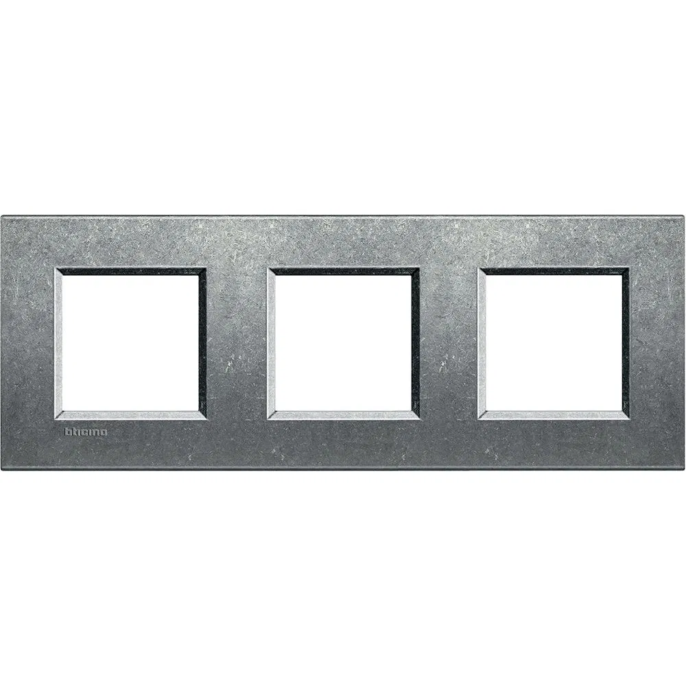 LivingLight Рамка прямоугольная, 3 поста, цвет Исконный LNA4802M3NA Legrand