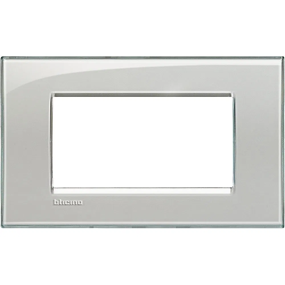 LivingLight Рамка прямоугольная, 4 модуля, цвет Серое небо LNA4804KG Legrand