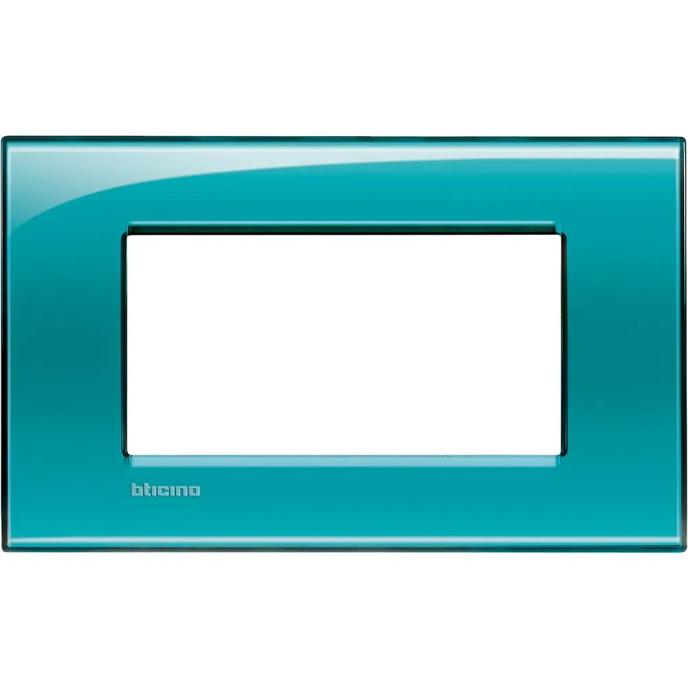 Livinglight Рамка прямоугольная, 4 модуля, цвет зелёный LNA4804VD Legrand