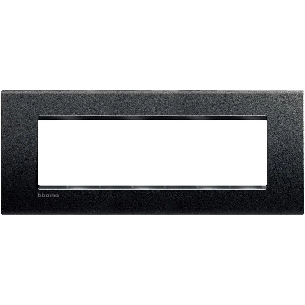 LivingLight Рамка прямоугольная, 7 модулей, цвет Антрацит LNA4807AR Legrand