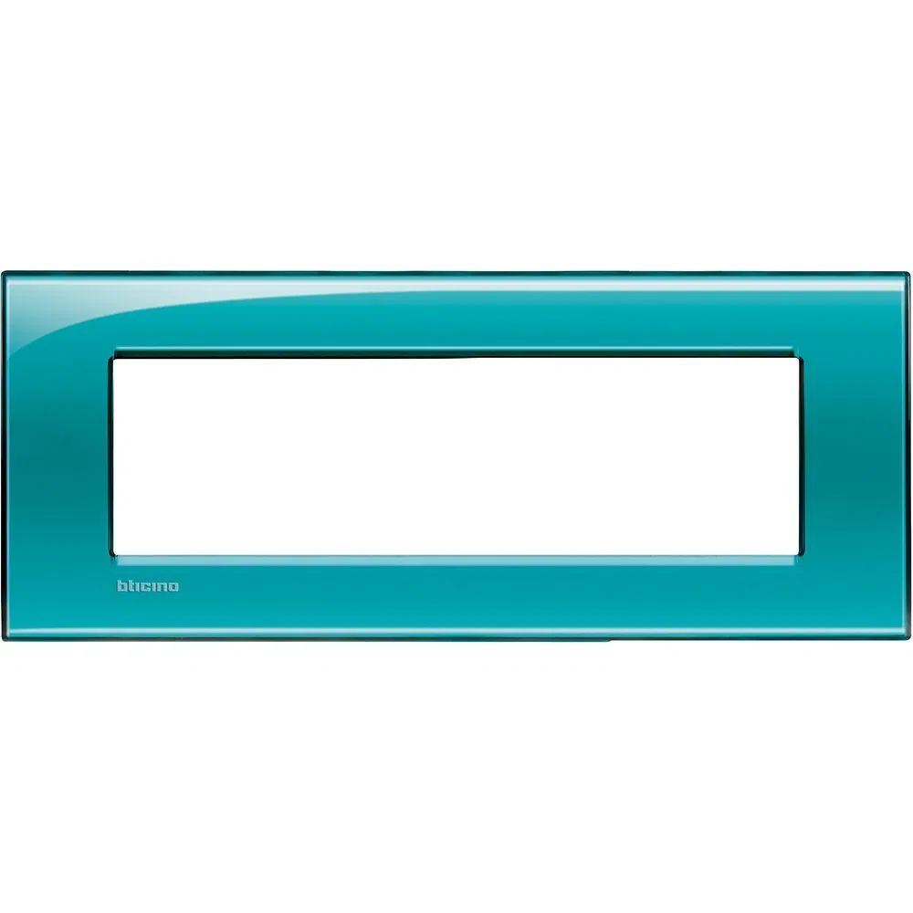 Livinglight Рамка прямоугольная, 7 модулей, цвет зелёный LNA4807VD Legrand