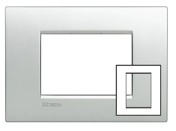 Livinglight AIR 3+3 модуля Алюминий LNC4826TE Legrand