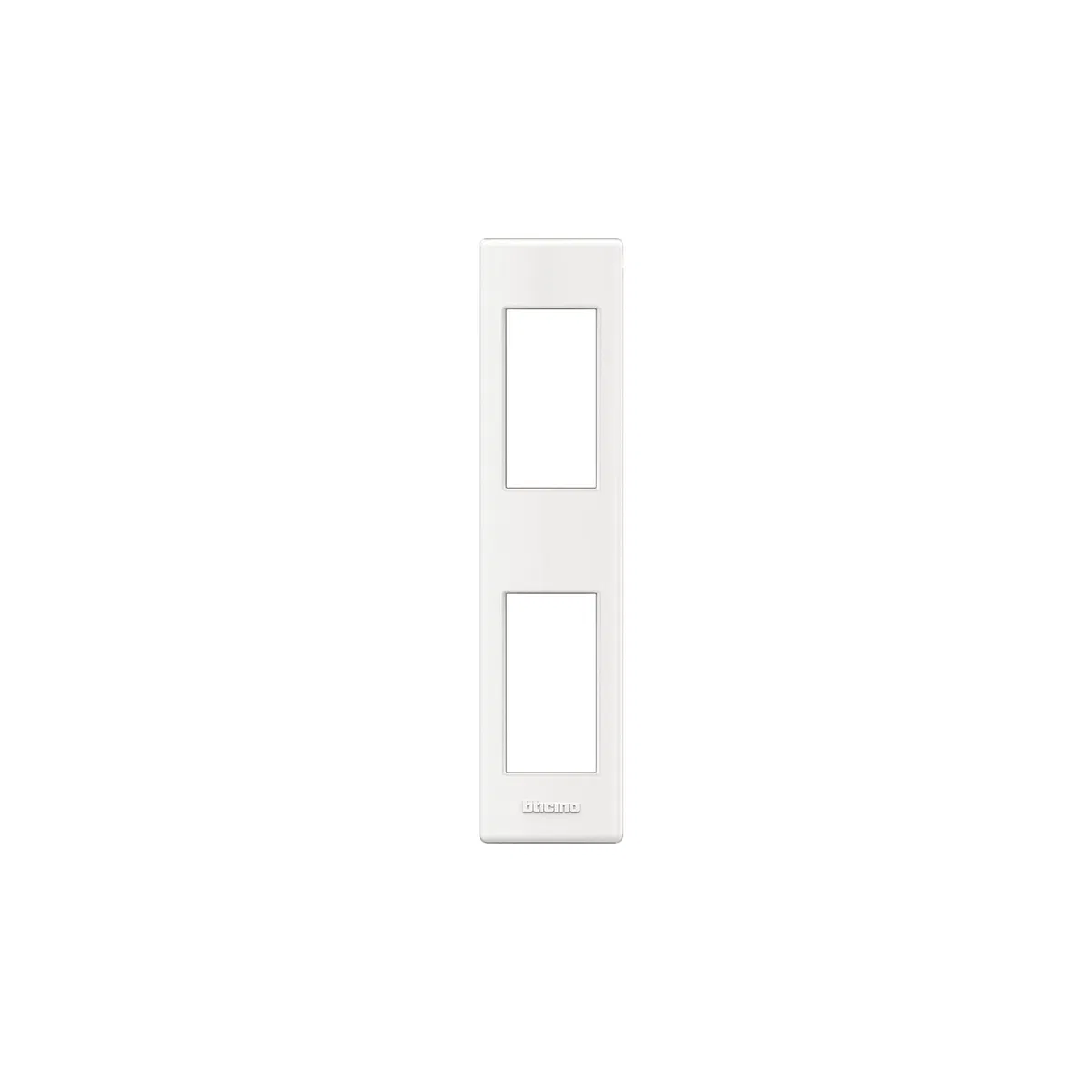 Livinglight Рамка 1+1м верт белая LND4812BI Legrand
