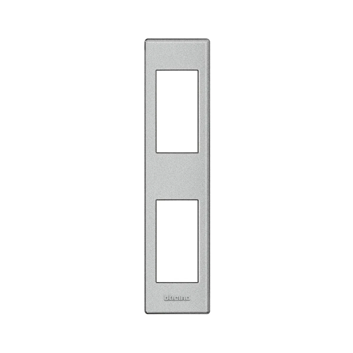 Livinglight Рамка 1+1м верт алюминий LND4812TE Legrand