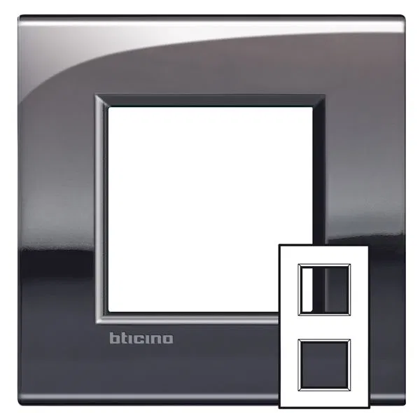 Livinglight рамка 2x2мод.71мм.Олово LNE4802M2PT Legrand