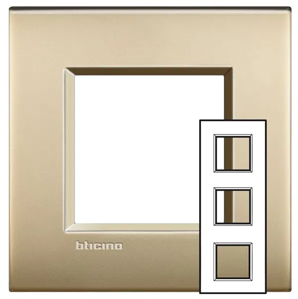 Livinglight рамка 2x3мод.71мм.М.золото LNE4802M3OF Legrand