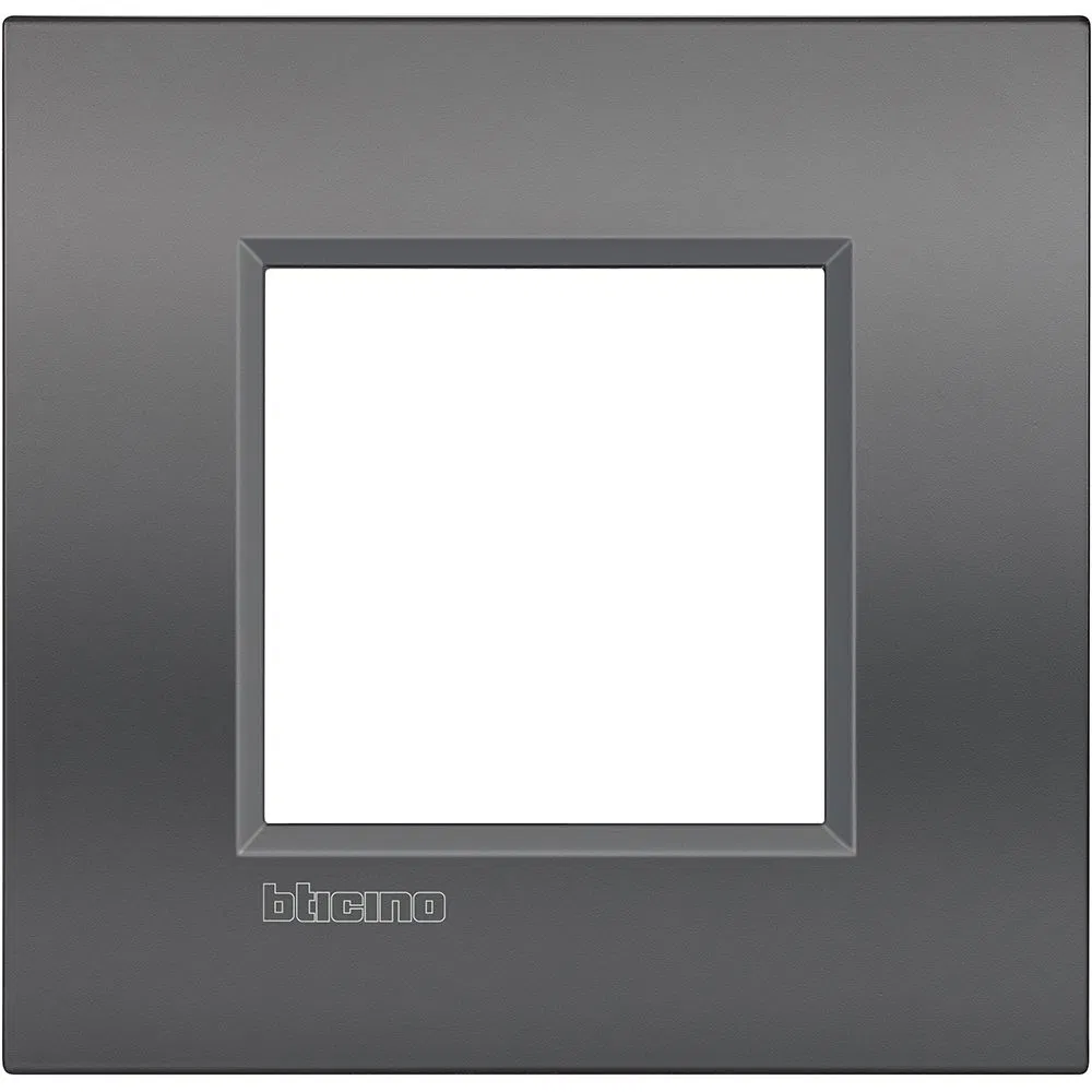 Livinglight. Рамка Air, немецкий стандарт 2 мод. Цвет "Мокрый асфальт" LNE4802ST Legrand