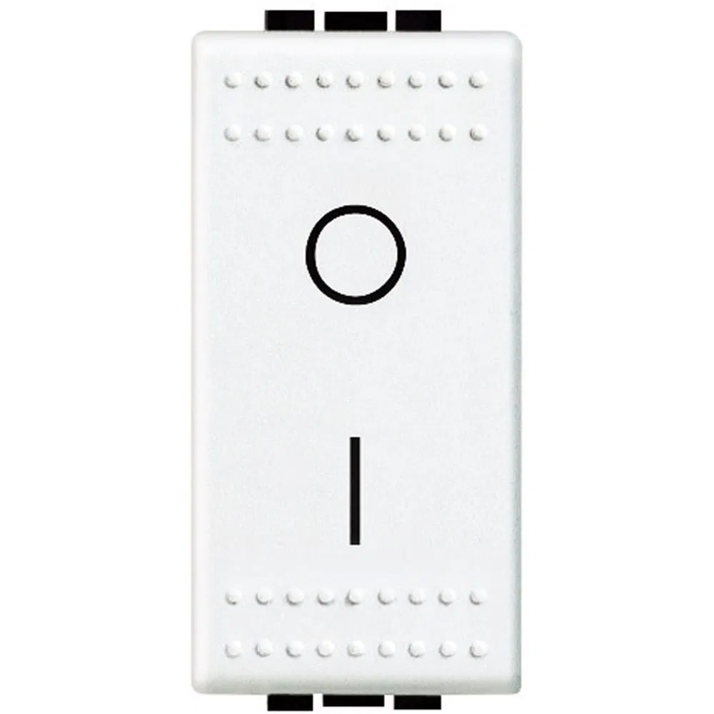 LivingLight Switch 2-pole, 16AX, white color N4002N Legrand