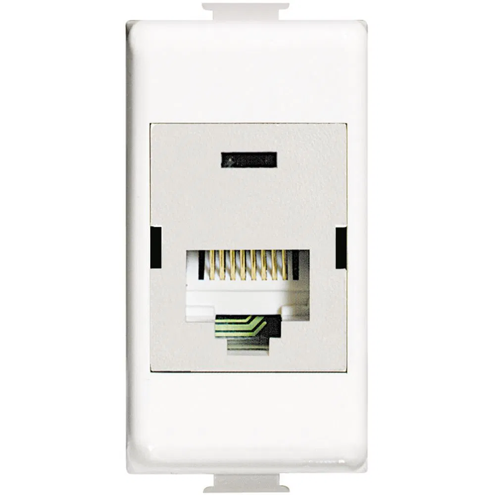 Livinglight Розетка RJ45, STP, Cat. 6, IDC110, цвет белый N4262C6S Legrand
