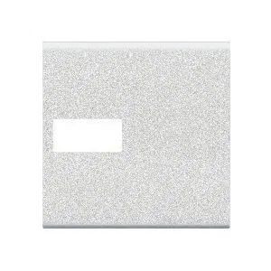 LivingLight Клавиша Axial с 1 отверстием для вставки символа, размер 2 модуля, цвет белый N4916M2T Legrand