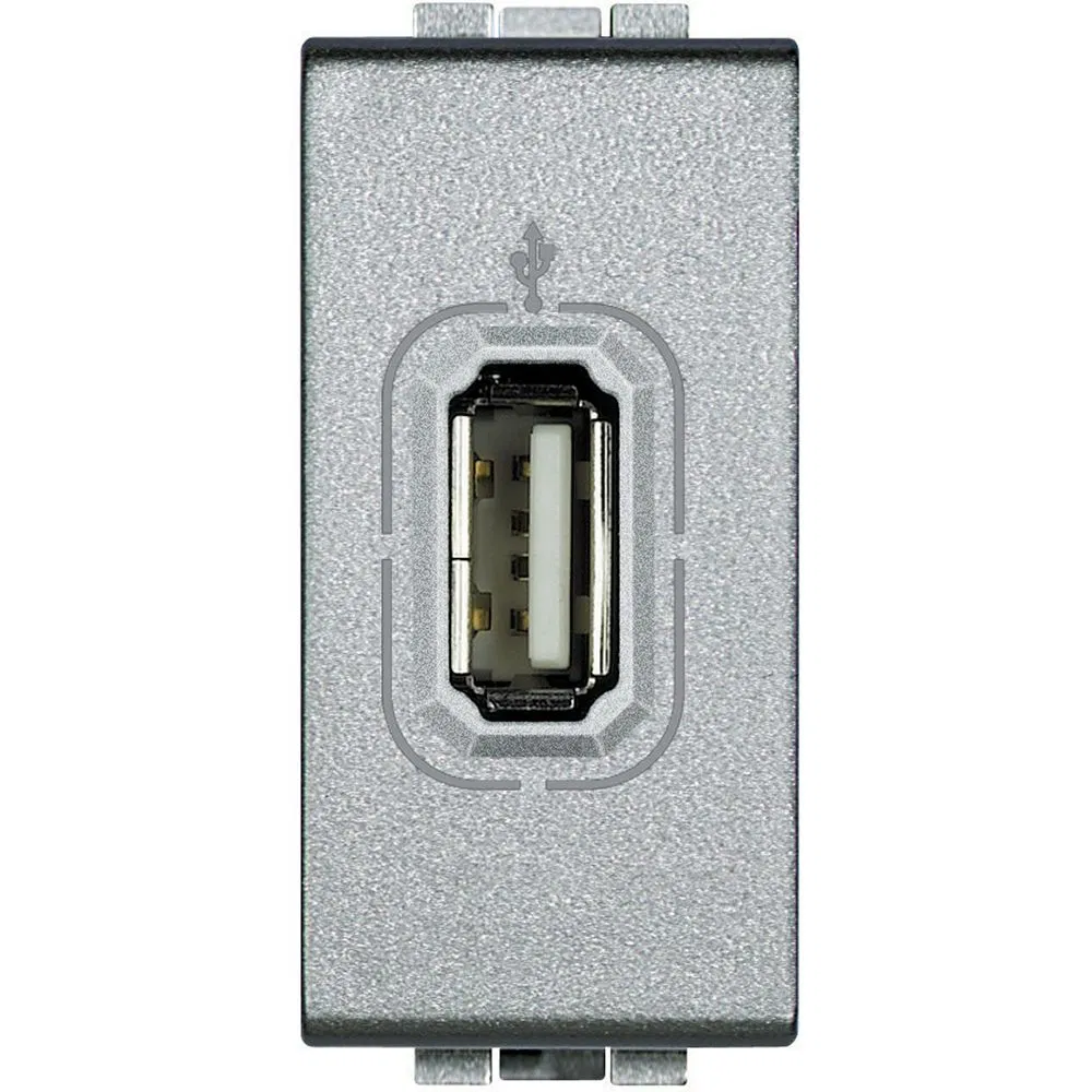 Livinglight Розетка USB Алюминий NT4285 Legrand