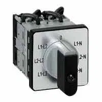 仪表切换开关 - 用于电压表 - PR 12 - 4 contacts - 带中性线 - 门板安装 014652 Legrand