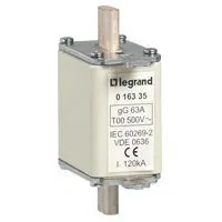 gG type fuse - size 00 - with indicator - 100 A 016345 Legrand