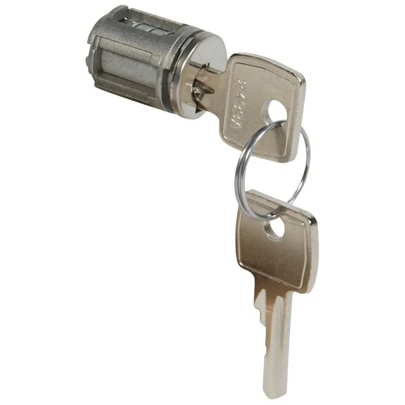 Lock type 2433 A - for metal or glazed doors XL³ - with 1 set of 2 keys 020294 Legrand
