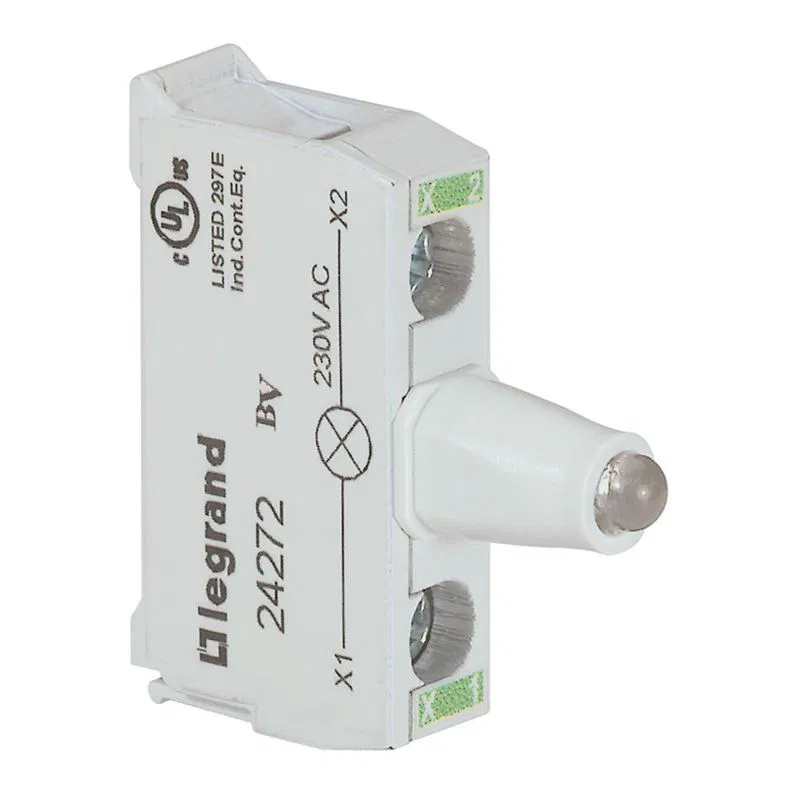 用于 Osmos Leg 024272 Legrand 终端头的 230V LED 接点模块