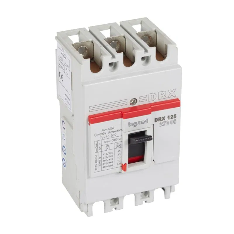 Drx125 固定式 60A 3P 10kA 027006 Legrand