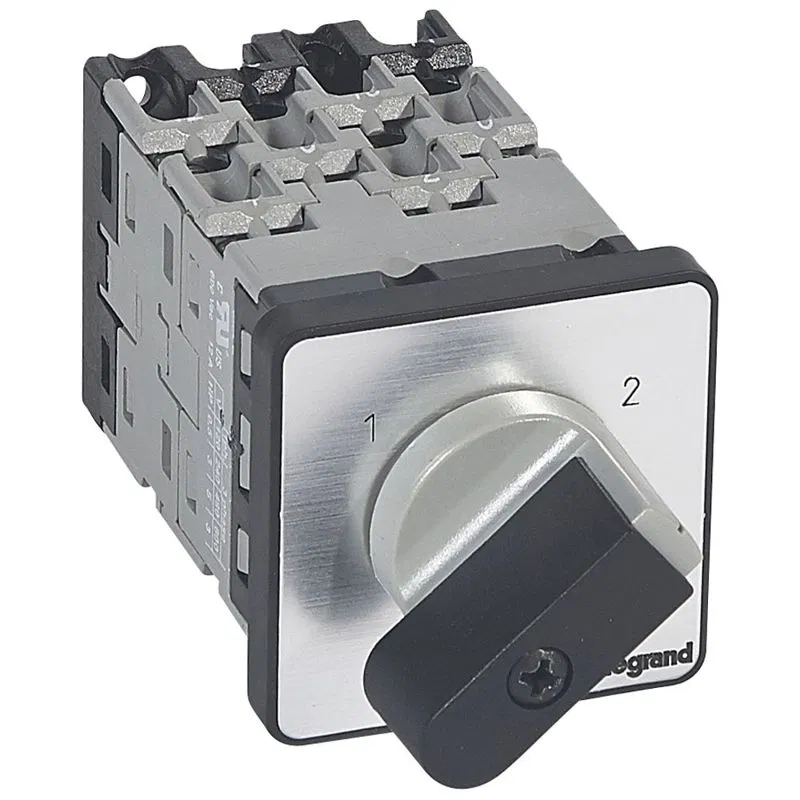 2-way switch - without "0" position - PR 12 - 4P - 8 contacts - door mounting 027463 Legrand
