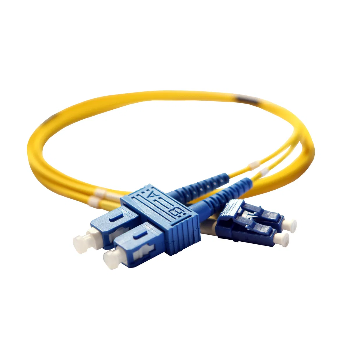 OS1/2 光纤跳线 - 单模 - SC/LC - 3 m - 黄色 032605 Legrand