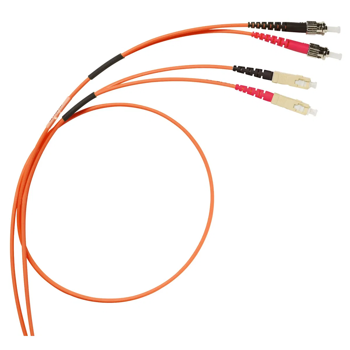 Fiber optic cord OM 2 - multimode - ST/SC - length 2 m 033072 Legrand
