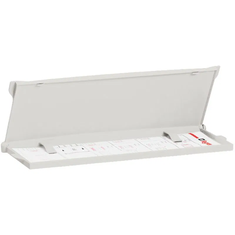 Closed document holder 324x120x18 hard plastic. Leg 036582 Legrand