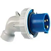 Mobile angle plug 16A 2K+Z 230V IP67 056503 Legrand
