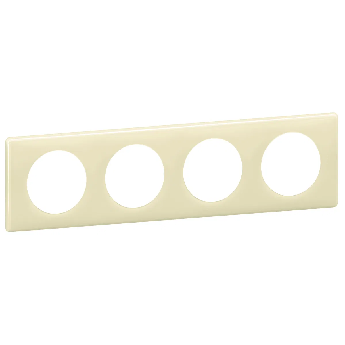 装饰框 - Celiane 系列 - 4位 - 象牙白 066624 Legrand