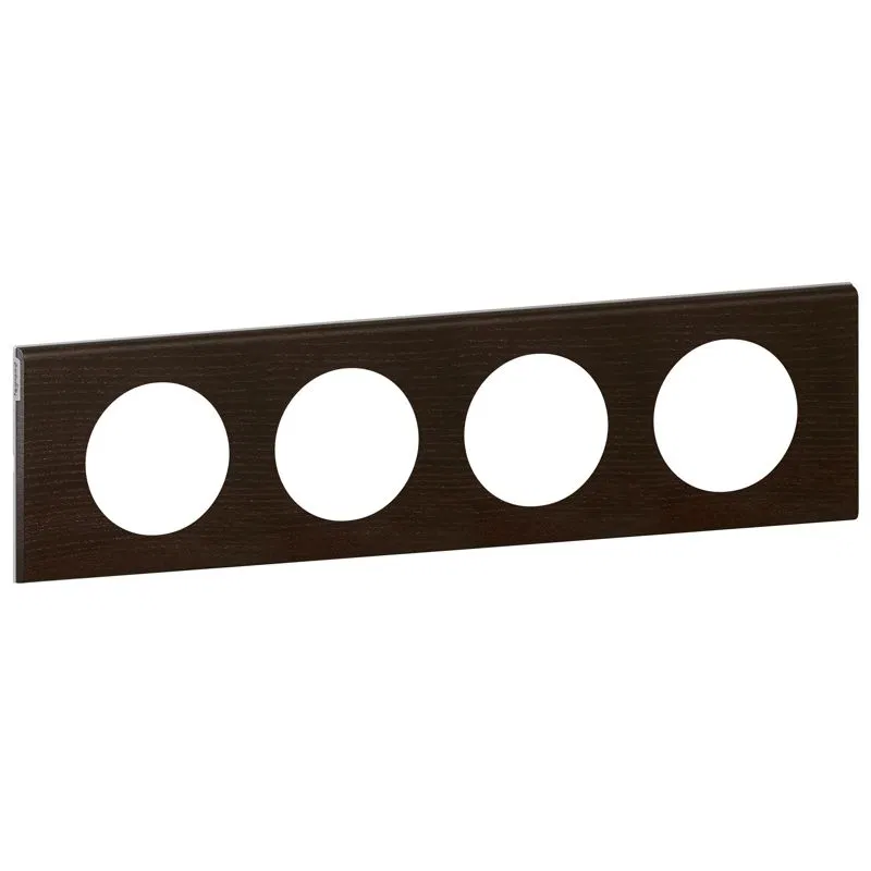 Frame - Celiane Program - 4 gangs - Wenge 069204 Legrand