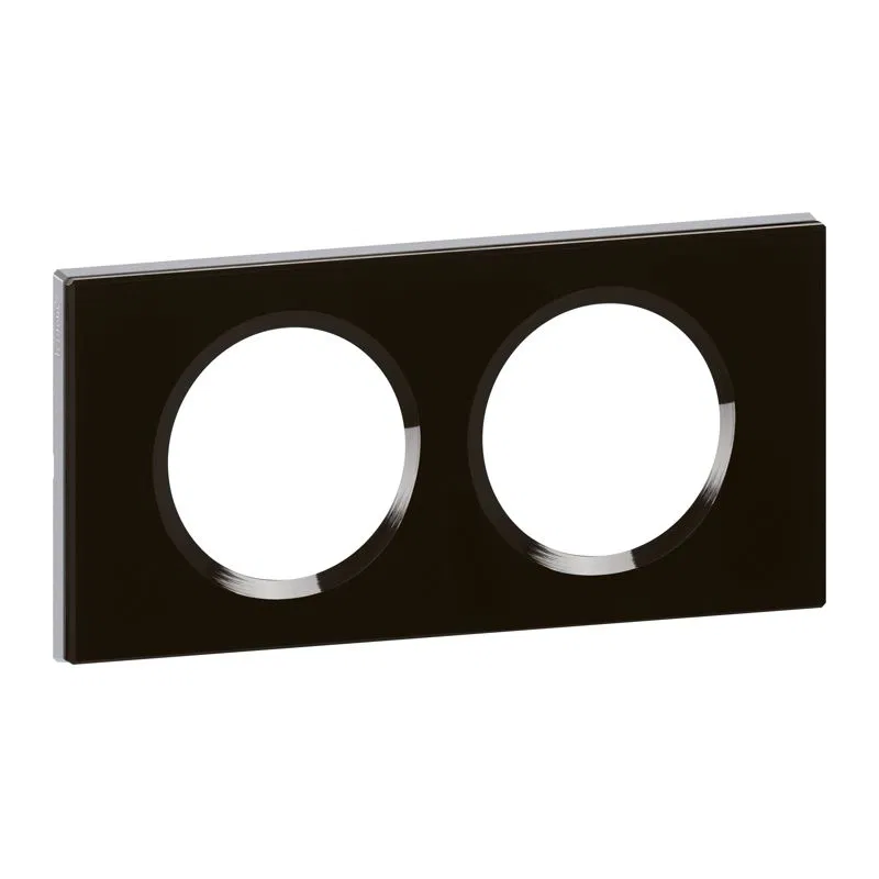Frame - Celiane Program - 2 gang - graphite smalt 069302 Legrand