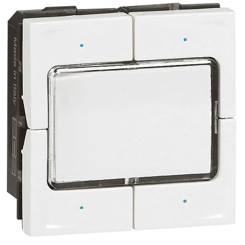 KNX Mosaic. 4按4通道控制面板 078491 Legrand