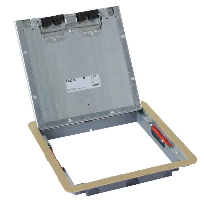 Cover for floor box brass standard version 16/24 mod. 088008 Legrand