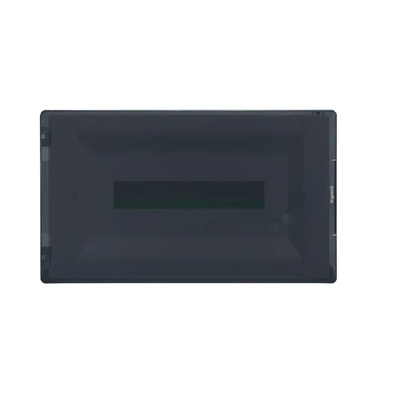 Распределительный щиток Practibox³ скрытого монтажа - IP 40 - IK 07 - 1 рейка - 18 модулей - с клеммиком заземления - прозрачная дверь 401706 Legrand