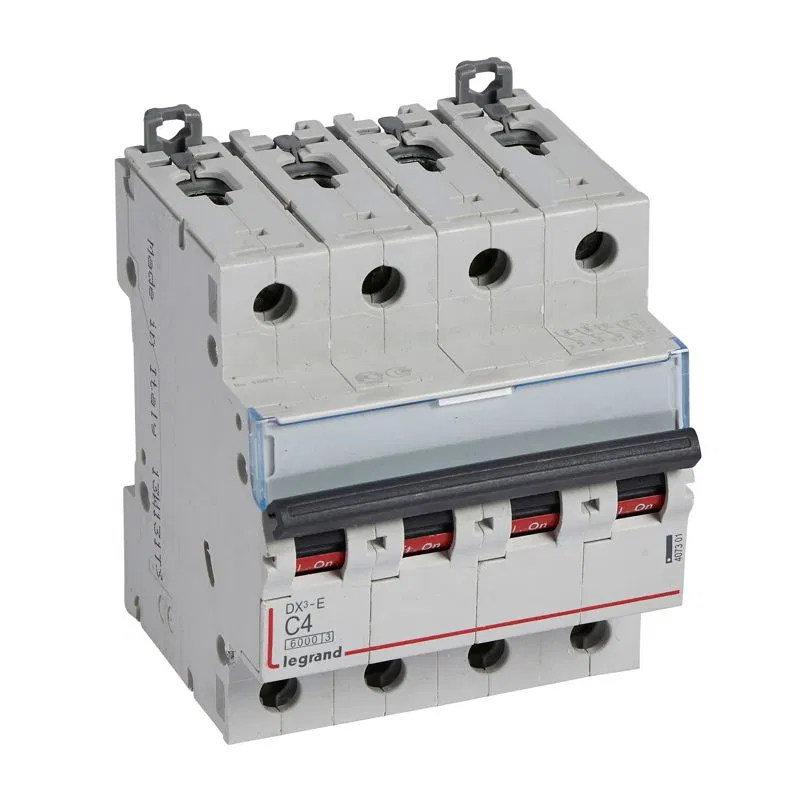 Aut.sw. DX3-E C4 4P 6000/6kA 407301 Legrand