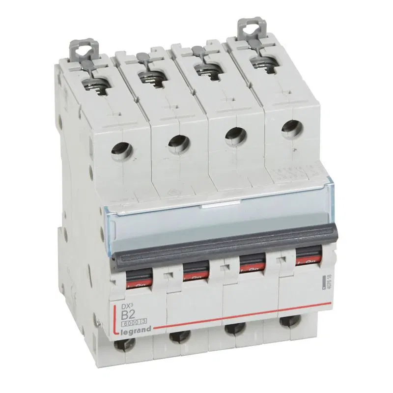DX3 4P B2A 6000/10kA LEGRAND 407618 断路器