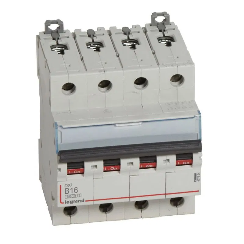 DX3 4P B16A 6000/10kA LEGRAND 407624 断路器
