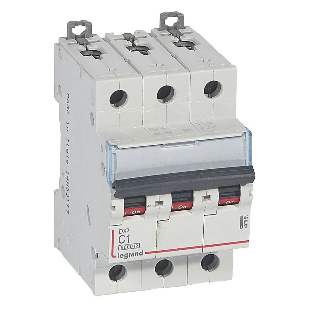 DX3 3P C1A 6000/10kA LEGRAND 407851 断路器