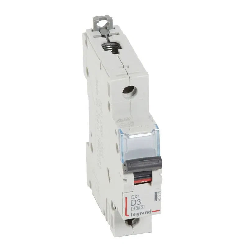 DX3 1P D3A 6000/10kA LEGRAND 407965 断路器