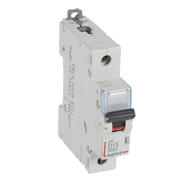 DX3 断路器 1P D13A 6000/10kA LEGRAND 407970