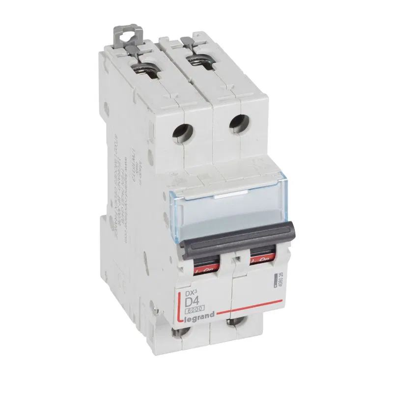 DX3 2P D4A 6000/10kA LEGRAND 408026 断路器