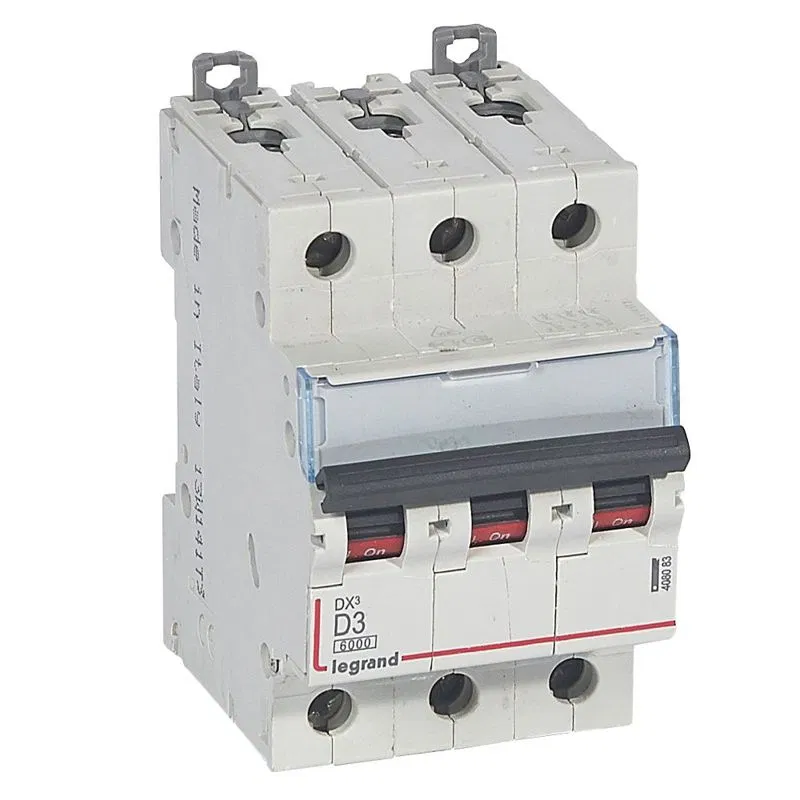 DX3 3P D3A 6000/10kA 408083 Legrand 断路器