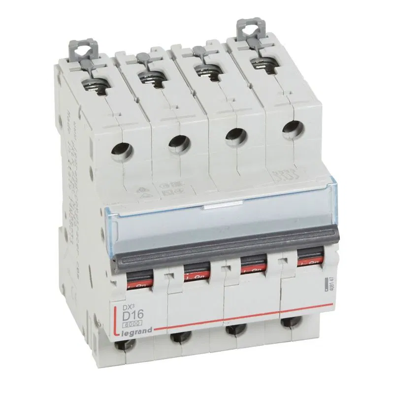 DX3 4P D16A 6000/10kA 408147 Legrand 断路器