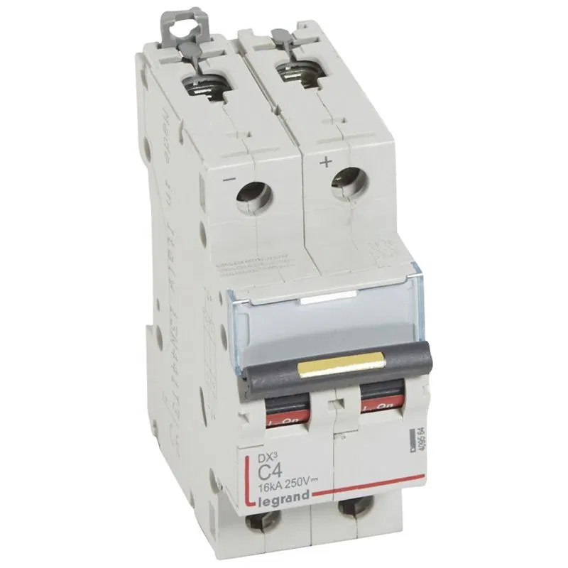 DX3 DC C4A 2P 10/16kA LEGRAND 409564 断路器