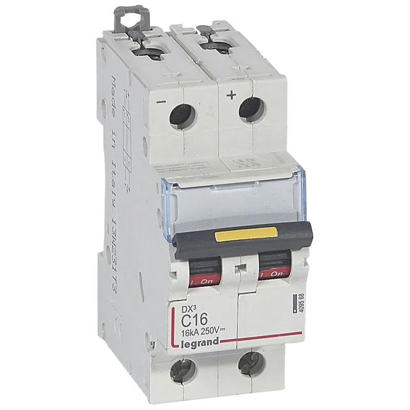 DX3 DC C16A 2P 10/16kA LEGRAND 409568 直流断路器