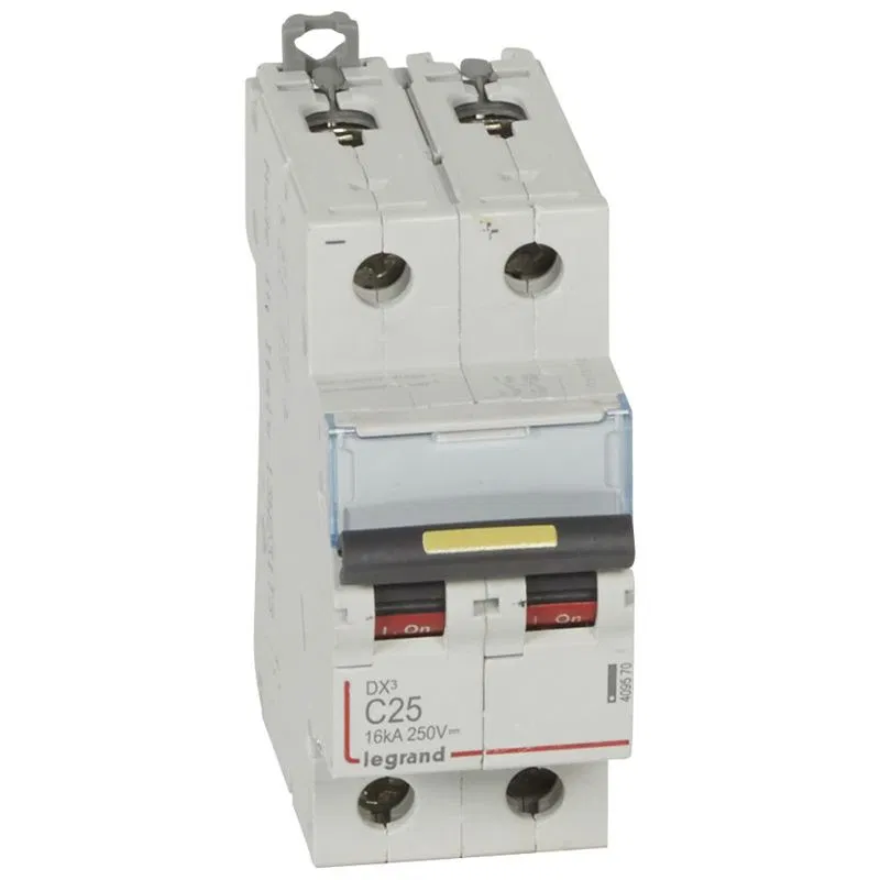 DX3 DC C25A 2P 10/16kA LEGRAND 409570 直流断路器
