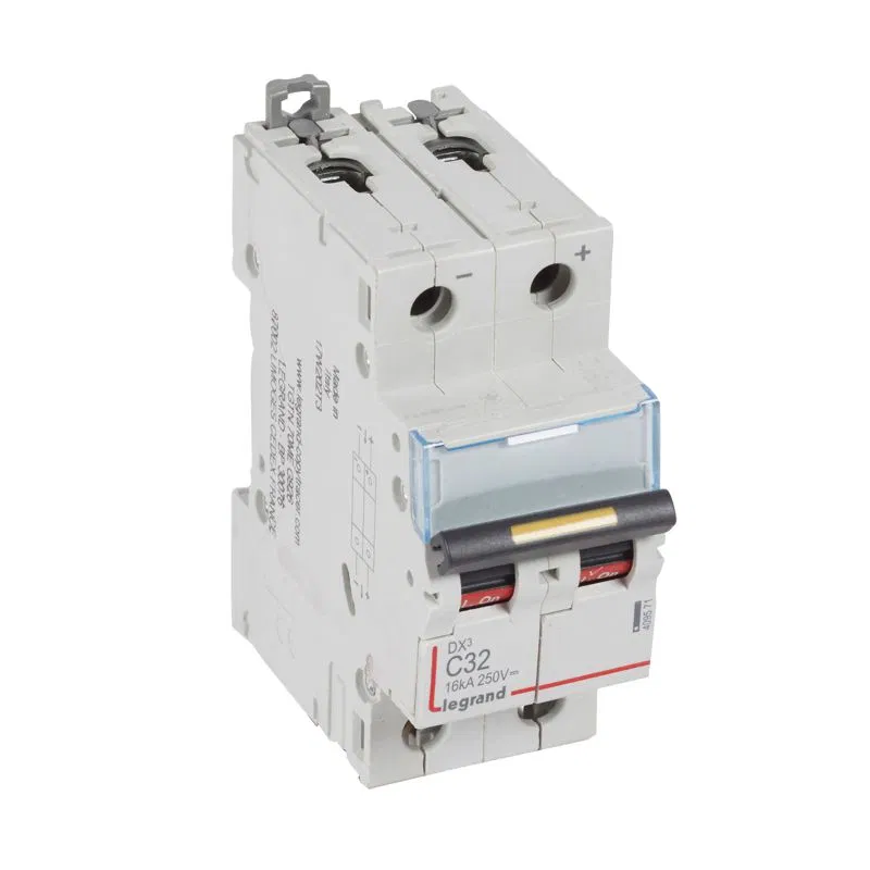DX3 DC C32A 2P 10/16kA LEGRAND 409571 直流断路器
