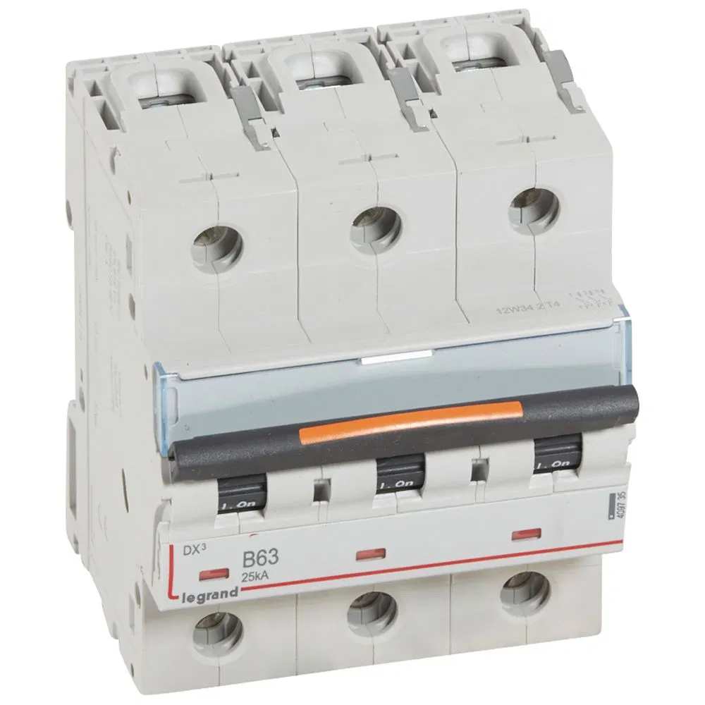 DX3 B63 3P 25kA 409735 Legrand 断路器