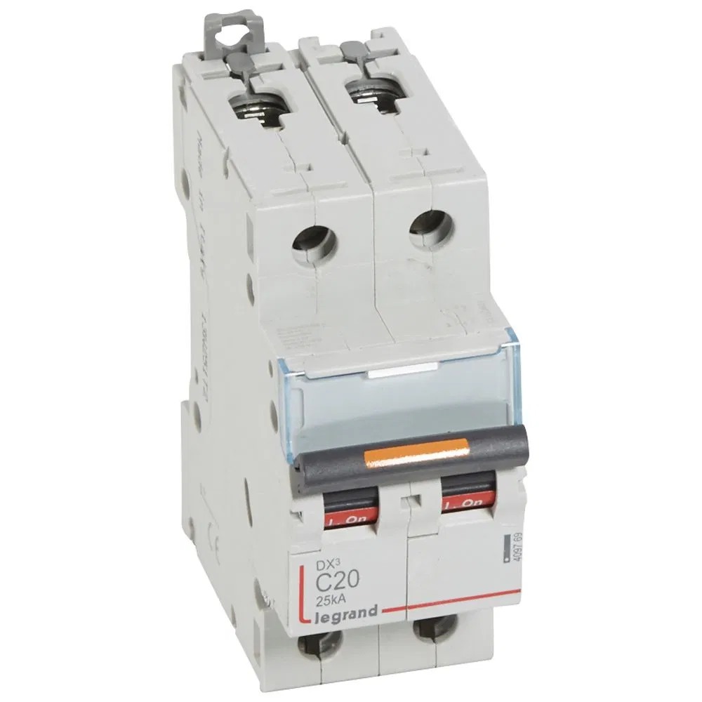 DX3 2P C20A 25kA LEGRAND 409769 断路器
