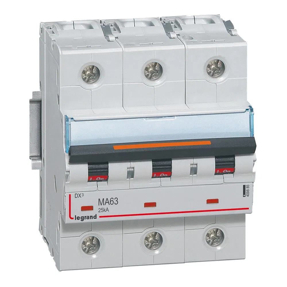 DX3 断路器 3P MA63A 25kA 409885 Legrand