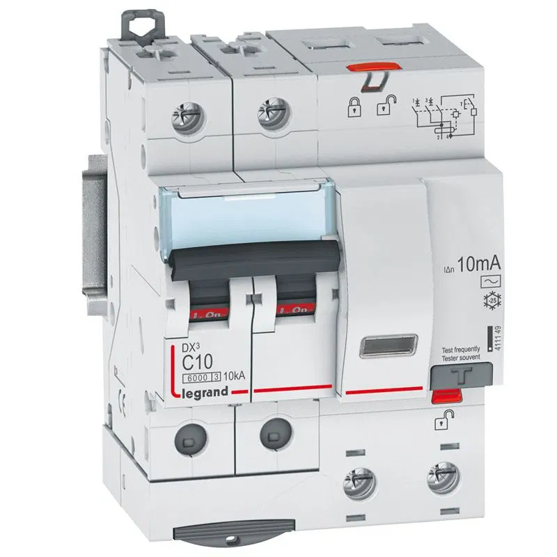 AVDT DX3 2P C10A 10MA-AC 4m 411149 Legrand